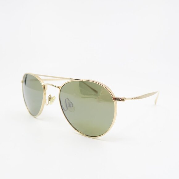 Maui Jim MJ548N-16 PISCES Gold-Bronze, Titanium, Aviator New Sunglasses. - Picture 4 of 11